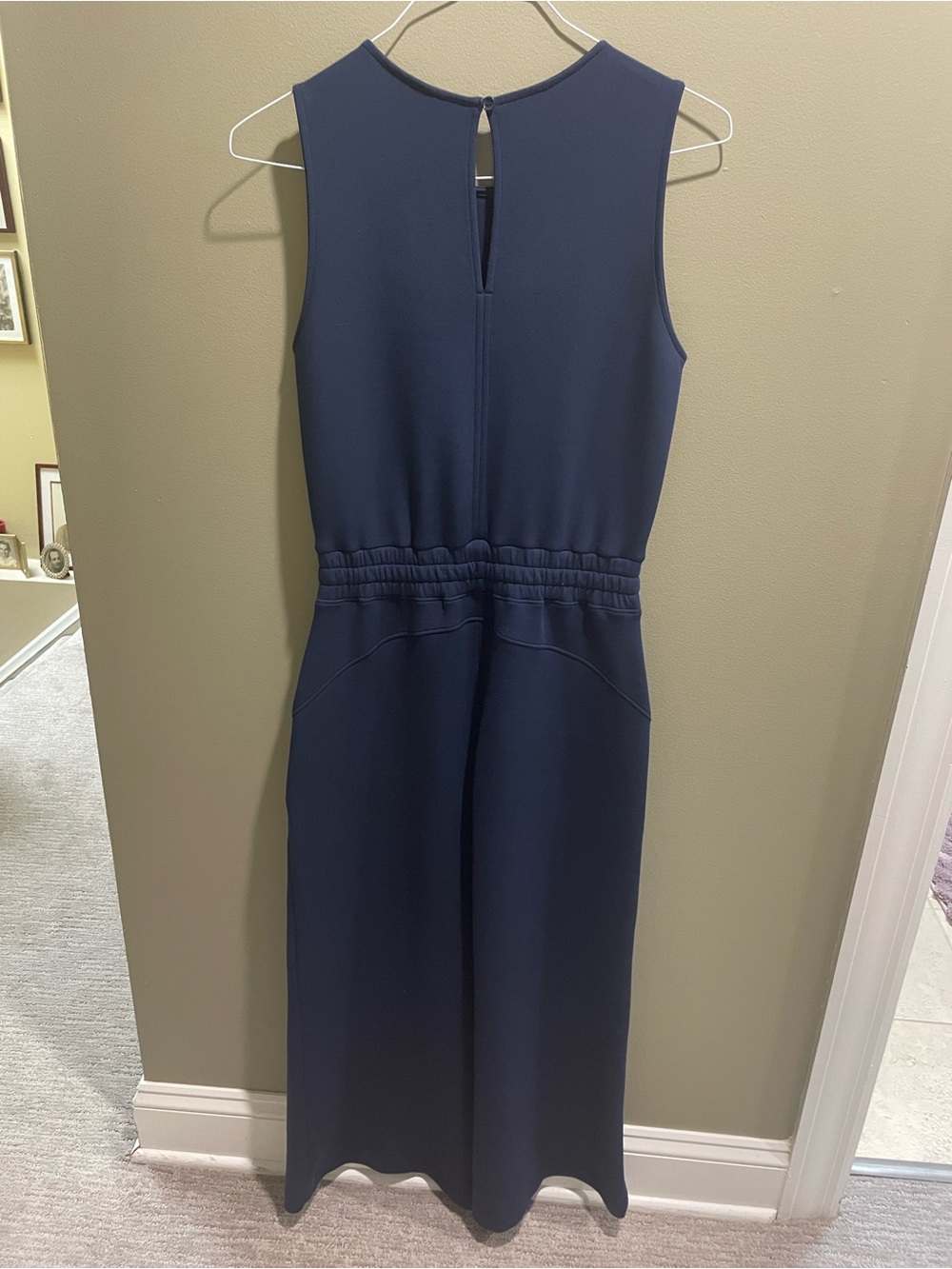 SPANX Navy Sleeveless Air Essentials Jumpsuit - Picture 2 of 4